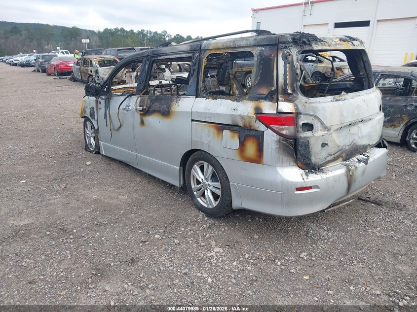Vin: jn8ae2kpxb9005091, lot: 44575825, nissan quest le 20113