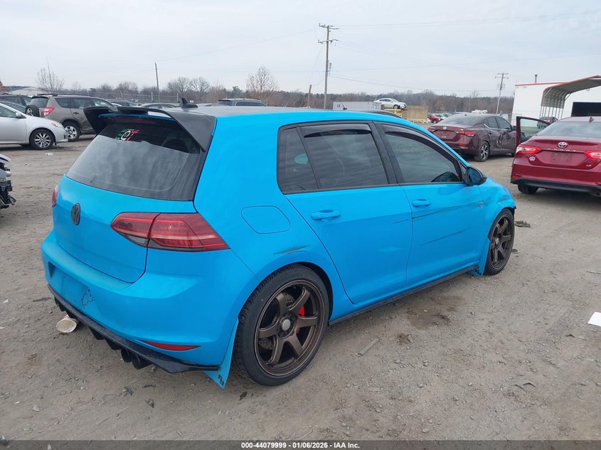 2017 Volkswagen Golf Gti Autobahn 4-Door/S 4-Door/Se 4-Door/Sport 4-Door