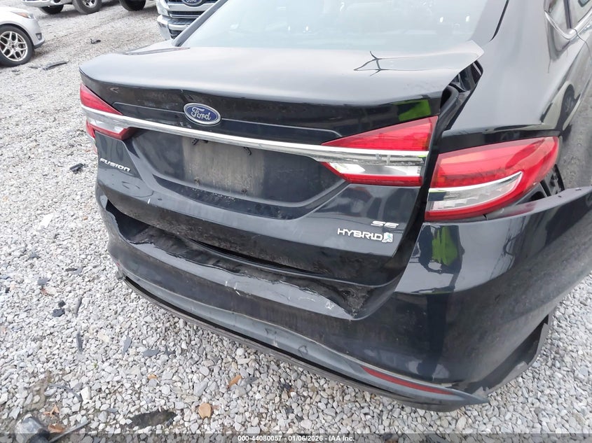 VIN 3FA6P0LU4HR234552 2017 FORD FUSION HYBRID SE