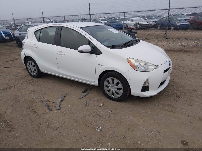 2012 Toyota Prius C Two