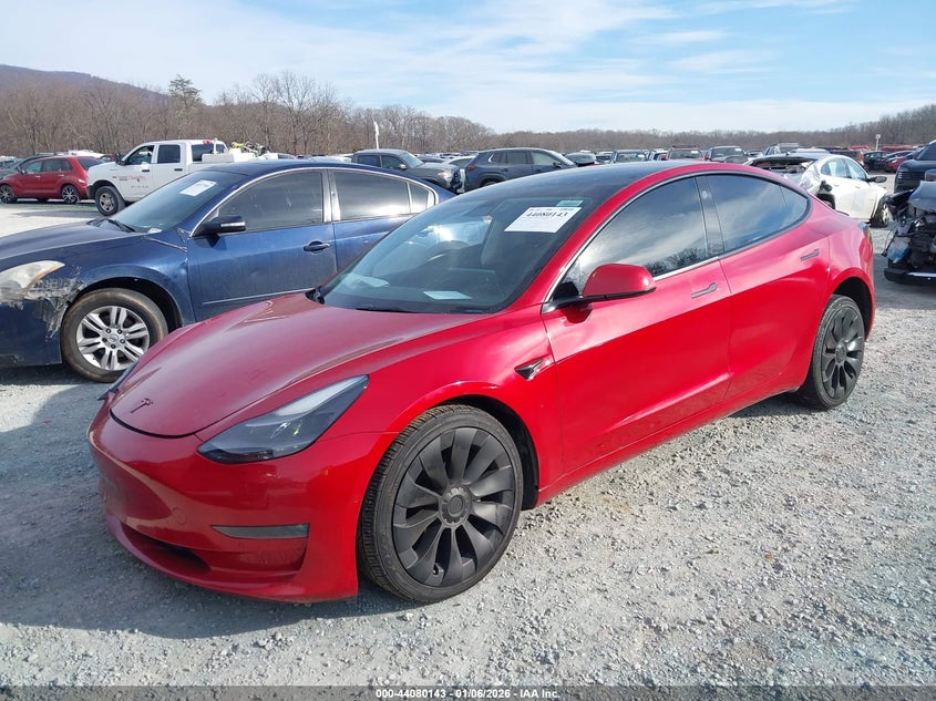 2022 Tesla Model 3 Long Range Dual Motor All-Wheel Drive