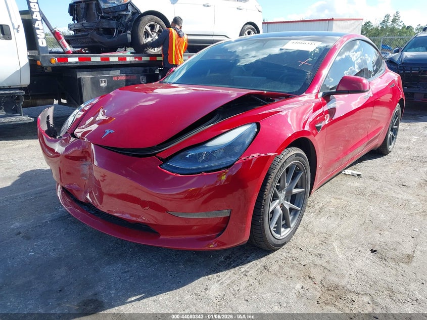 2022 TESLA MODEL 3 ELECTRIC(VIN: 5YJ3E1EBXNF187870
