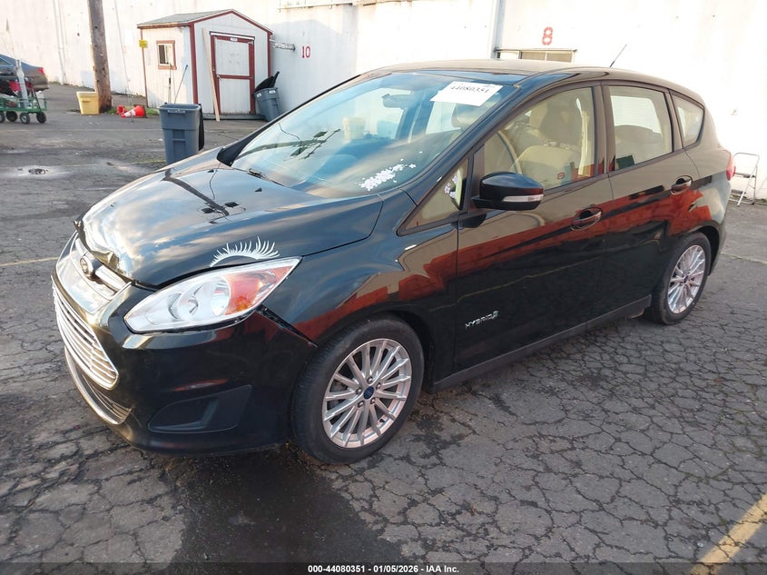 Vin: 1fadp5au4fl121557, lot: 44576187, ford c-max hybrid se 20152