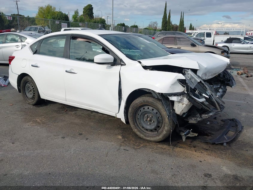 3N1AB7AP9KY446453 2019 Nissan Sentra S auction photo 1