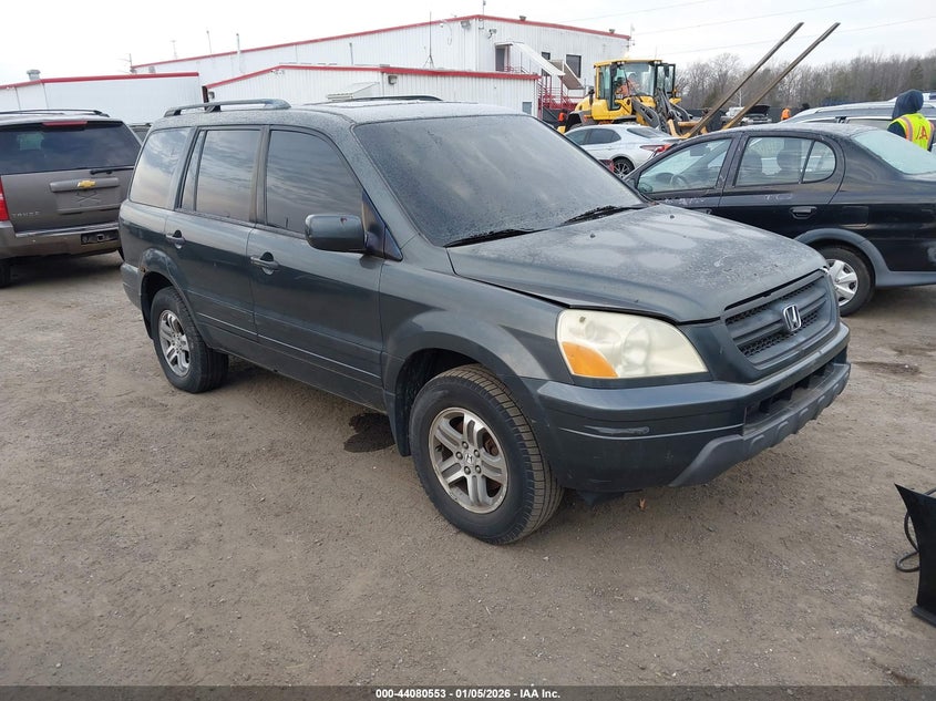2HKYF18504H510798 2004 Honda Pilot Ex-L auction photo 1