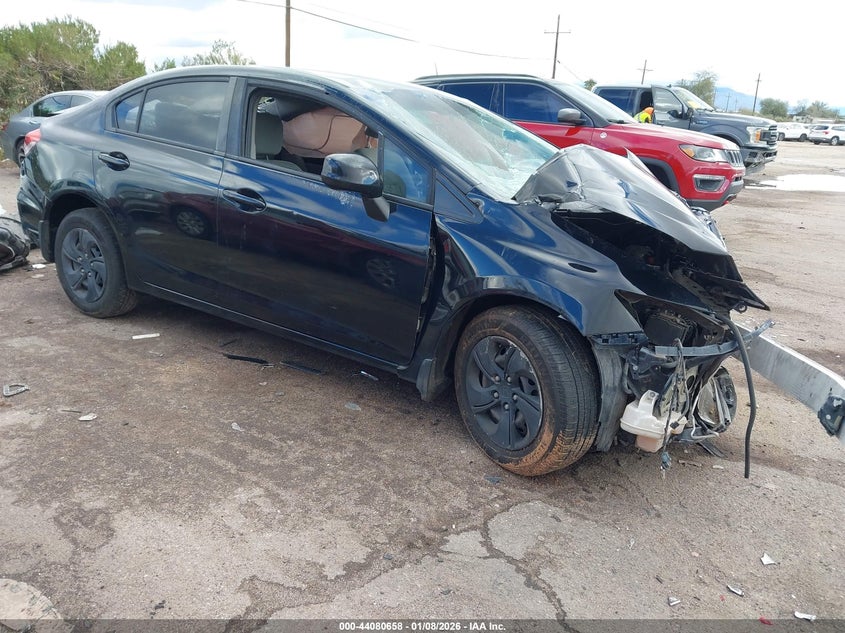 2HGFB2F52DH517046 2013 Honda Civic Lx auction photo 1
