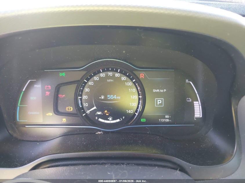 VIN KMHC75LC6KU117973 2019 HYUNDAI IONIQ HYBRID SEL
