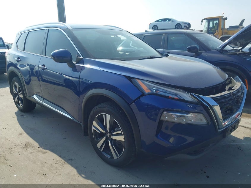 5N1AT3CA7MC831934 2021 Nissan Rogue Sl Fwd auction photo 1