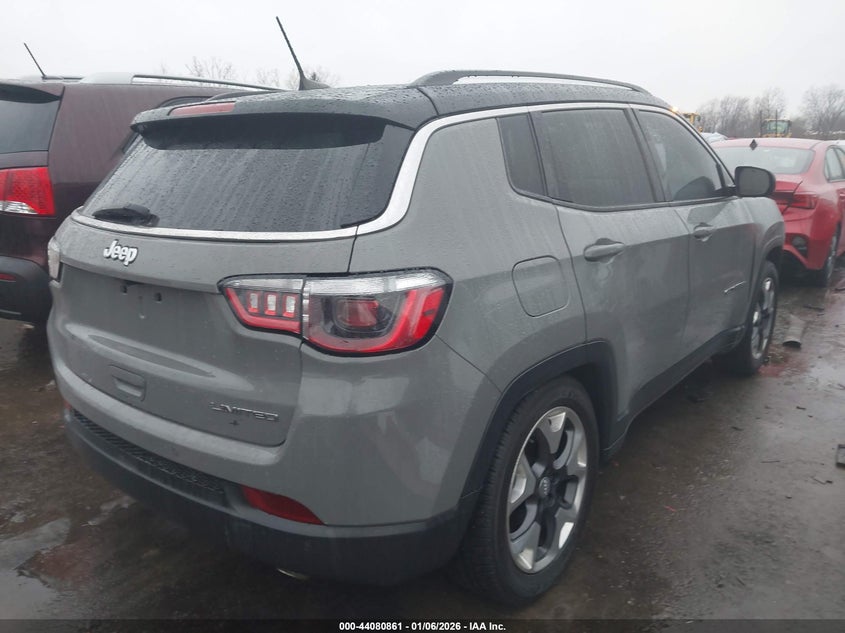 Vin: 3c4njccb5mt597124, lot: 44576697, jeep compass limited fwd 20214