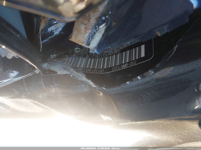 2013 Subaru Brz Limited VIN: JF1ZCAC19D1604872 Lot: 44080936