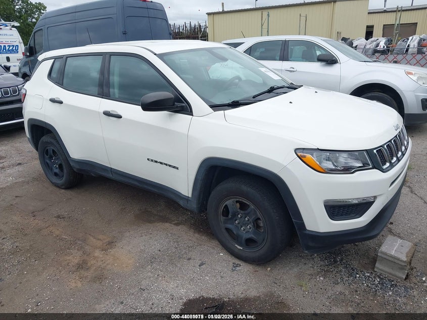 3C4NJDAB8KT650579 2019 Jeep Compass Sport 4X4 auction photo 1