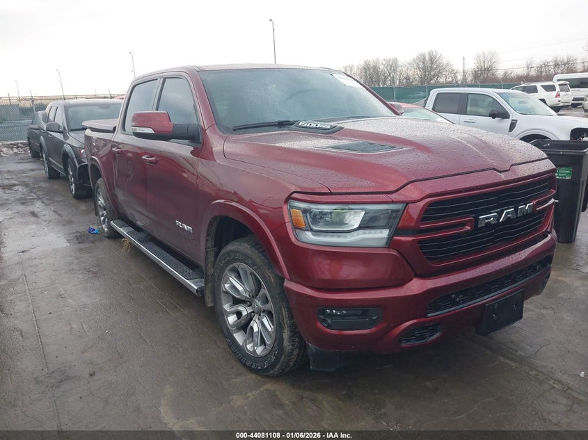 1C6SRFJTXLN145006 2020 Ram 1500 Laramie 4X4 5'7 Box auction photo 1