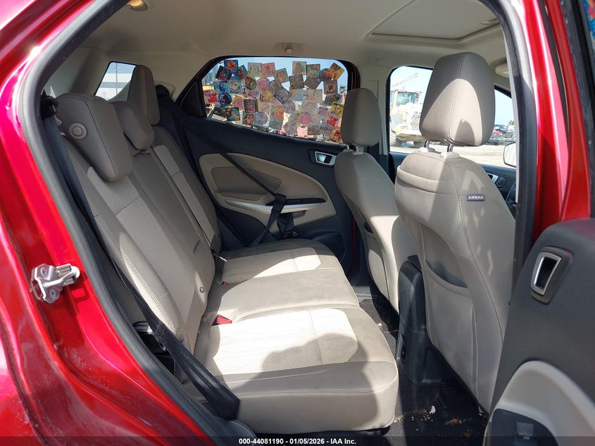 VIN MAJ3P1TE7JC223034 2018 FORD ECOSPORT SE