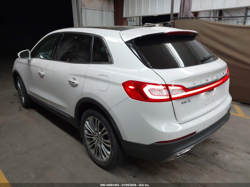 Vin: 2lmpj6lr4jbl21984, lot: 44577239, lincoln mkx reserve 20183