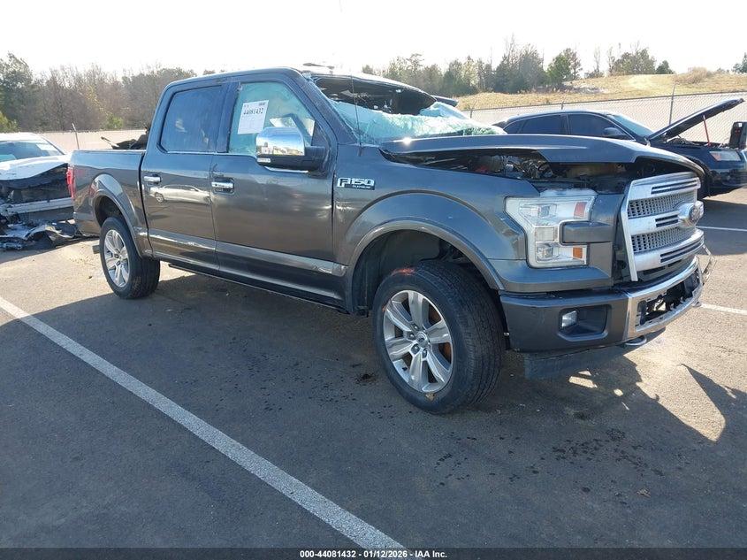 2017 FORD F-150 PLATINUM