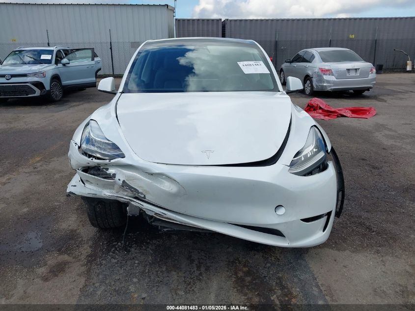 2023 Tesla Model Y Awd/Long Range Dual Motor All-Wheel Drive VIN: 7SAYGDEE4PA038062 Lot: 44081483