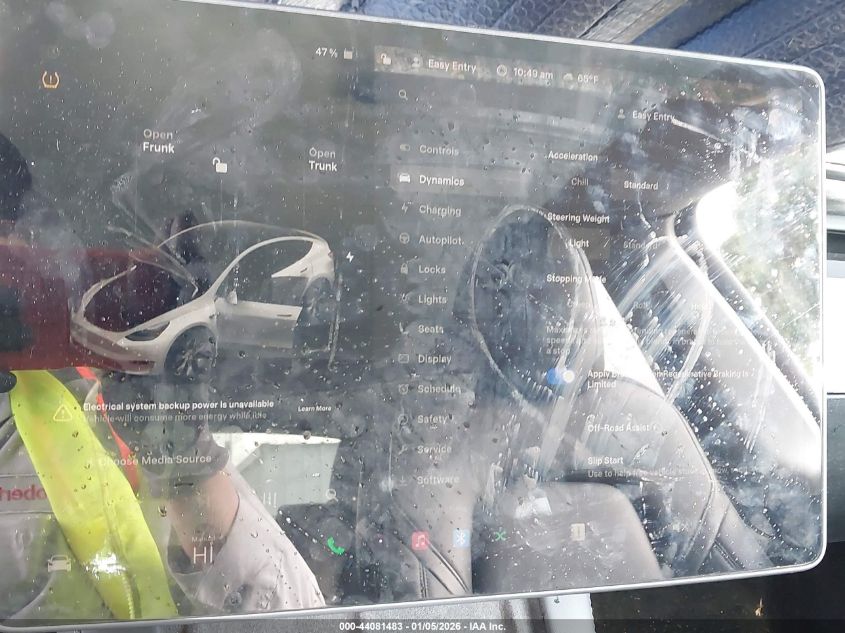 2023 Tesla Model Y Awd/Long Range Dual Motor All-Wheel Drive VIN: 7SAYGDEE4PA038062 Lot: 44081483