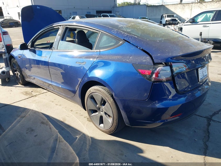 Vin: 5yj3e1ea7pf612617, lot: 44577507, tesla model 3 rear-wheel drive 20233