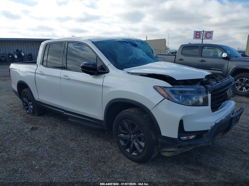 5FPYK3F11NB009157 2022 Honda Ridgeline Sport auction photo 1