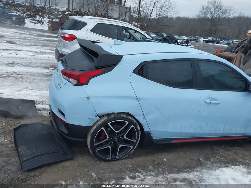 2021 Hyundai Veloster N VIN: KMHT36AH0MU009075 Lot: 44081842