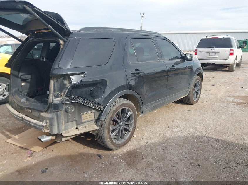Vin: 1fm5k8d85jga03107, lot: 44577684, ford explorer xlt 20184