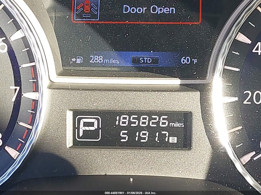 2013 Infiniti Jx35 VIN: 5N1AL0MM3DC336699 Lot: 44081901