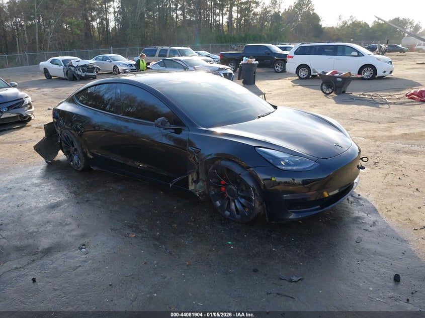 5YJ3E1EC5MF084606 2021 Tesla Model 3 Performance Dual Motor All-Wheel Drive auction photo 1