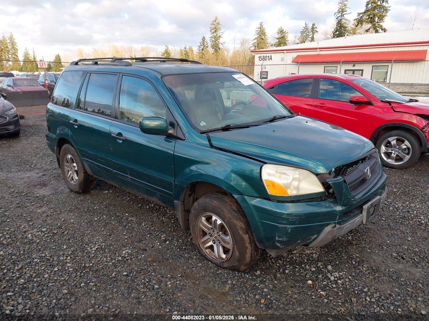 2HKYF18663H564095 2003 Honda Pilot Ex-L auction photo 1