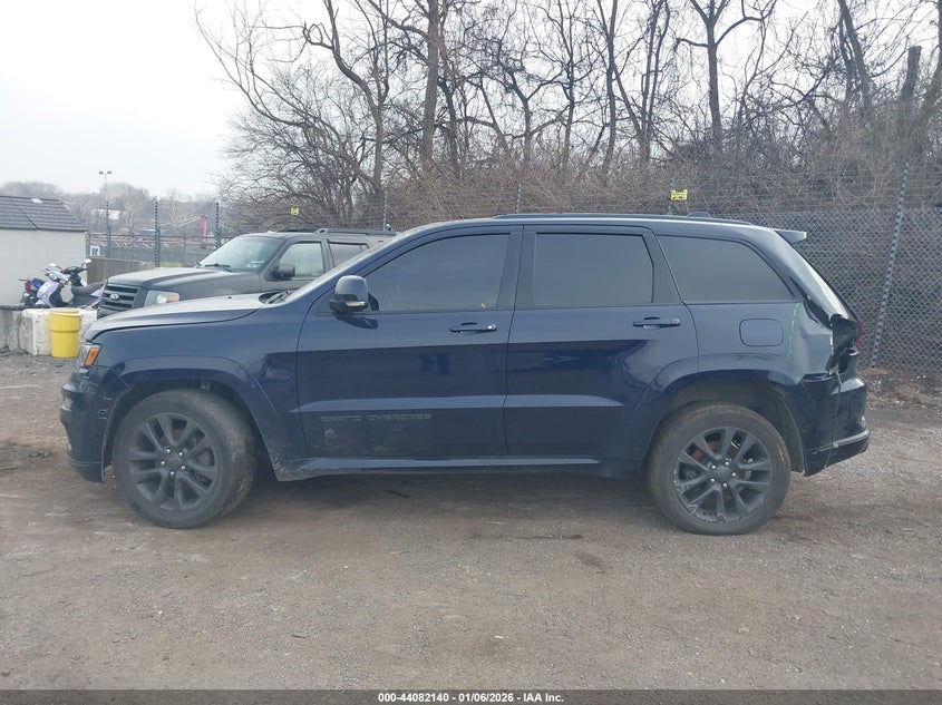 VIN 1C4RJFCG2JC421217 2018 JEEP GRAND CHEROKEE HIGH ALTITUDE 4X4