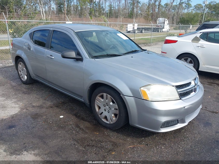1C3CDZAB0DN650966 2013 Dodge Avenger Se auction photo 1