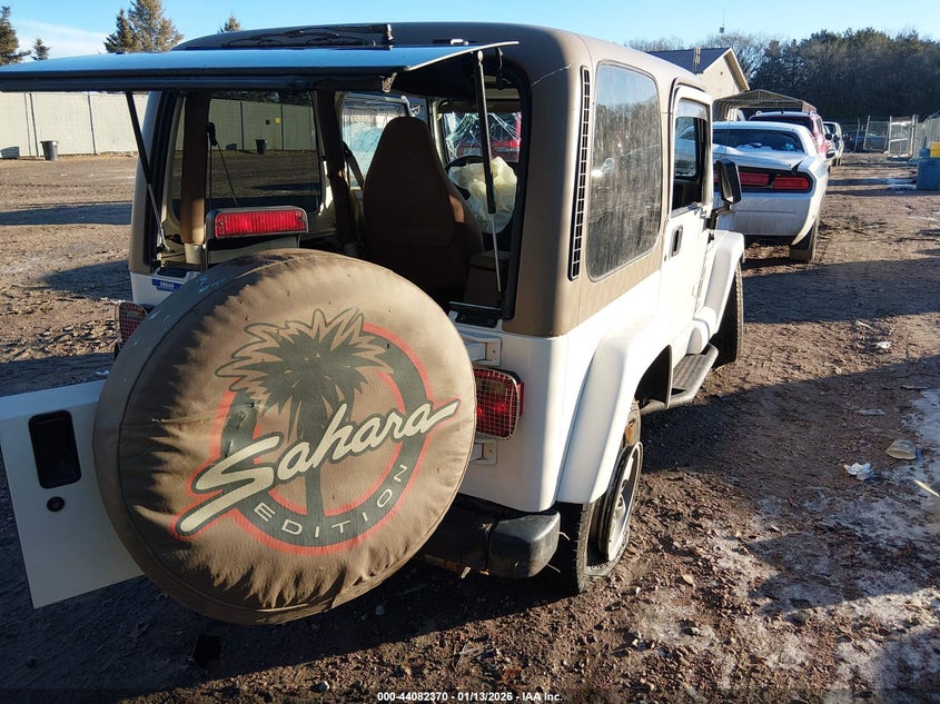 1999 Jeep Wrangler Sahara