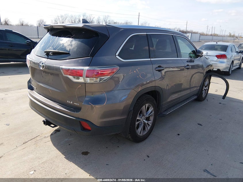 2015 Toyota Highlander Xle V6