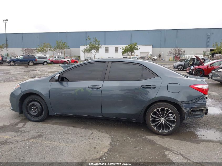 2016 Toyota Corolla Le VIN: 5YFBURHE2GP470175 Lot: 44082495