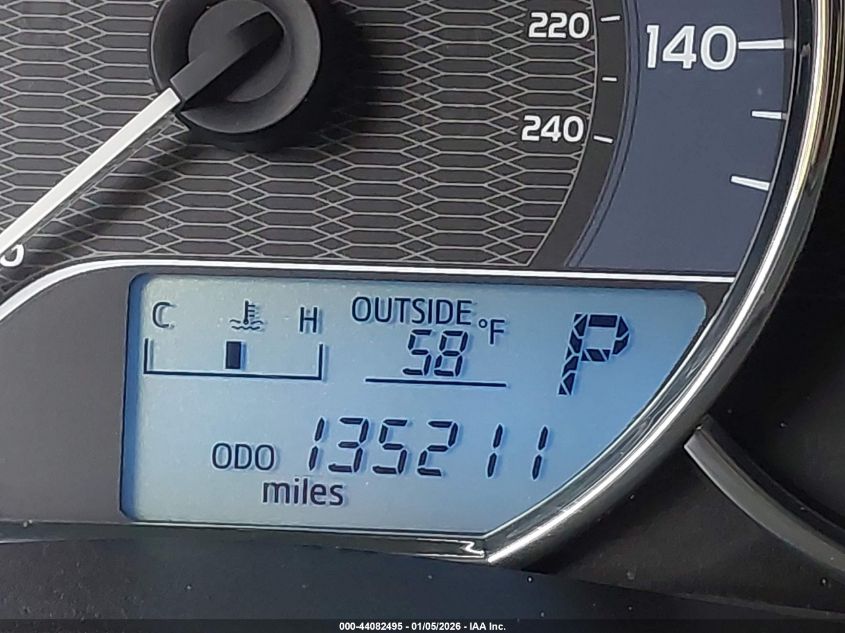 2016 Toyota Corolla Le VIN: 5YFBURHE2GP470175 Lot: 44082495