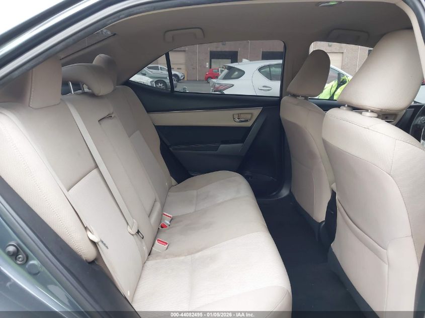 2016 Toyota Corolla Le VIN: 5YFBURHE2GP470175 Lot: 44082495