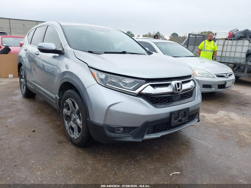 5J6RW1H59KA003756 2019 Honda Cr-V Ex auction photo 1