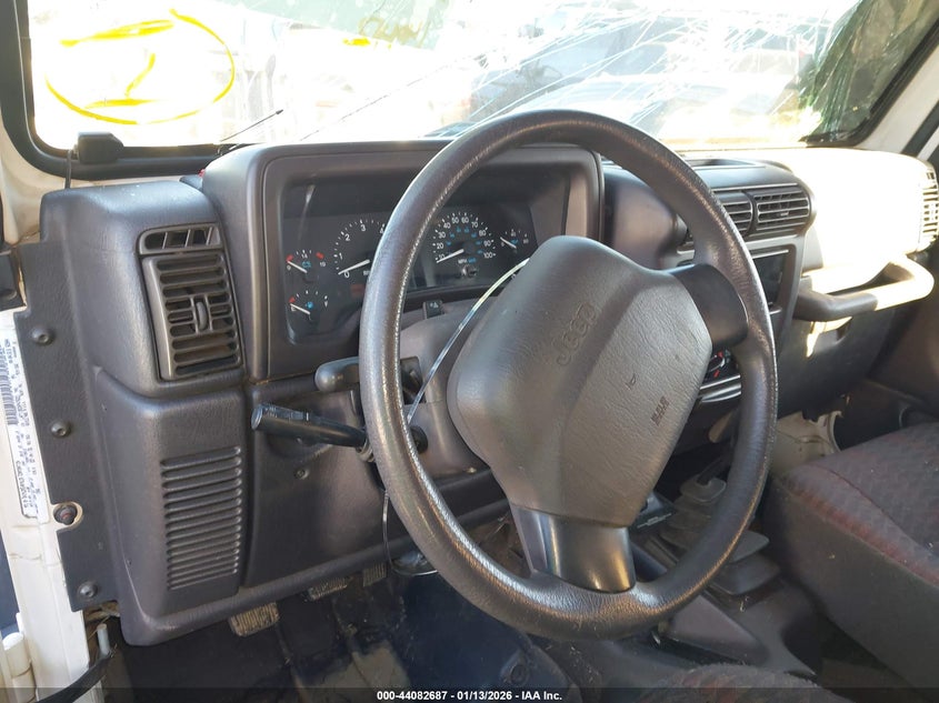 1999 Jeep Wrangler Sport VIN: 1J4FY19S3XP476221 Lot: 44082687