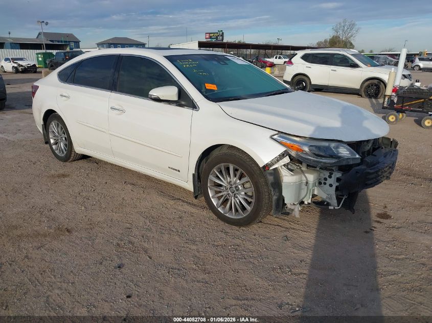 2016 Toyota Avalon Hybrid Limited