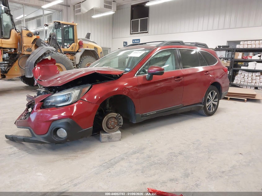 Vin: 4s4bsanc2j3374360, lot: 44578619, subaru outback 2.5i limited 20182