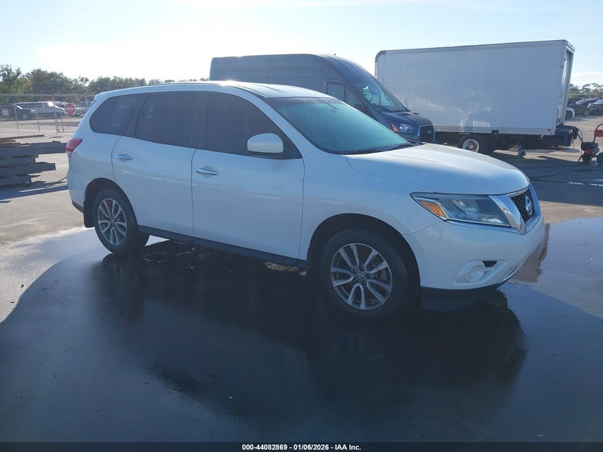 5N1AR2MN2EC663924 2014 Nissan Pathfinder S auction photo 1