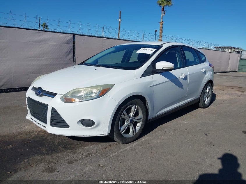 Vin: 1fadp3k23el414124, lot: 44578762, ford focus se 20142