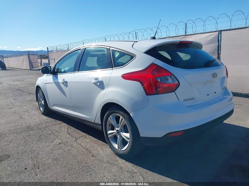 Vin: 1fadp3k23el414124, lot: 44578762, ford focus se 20143