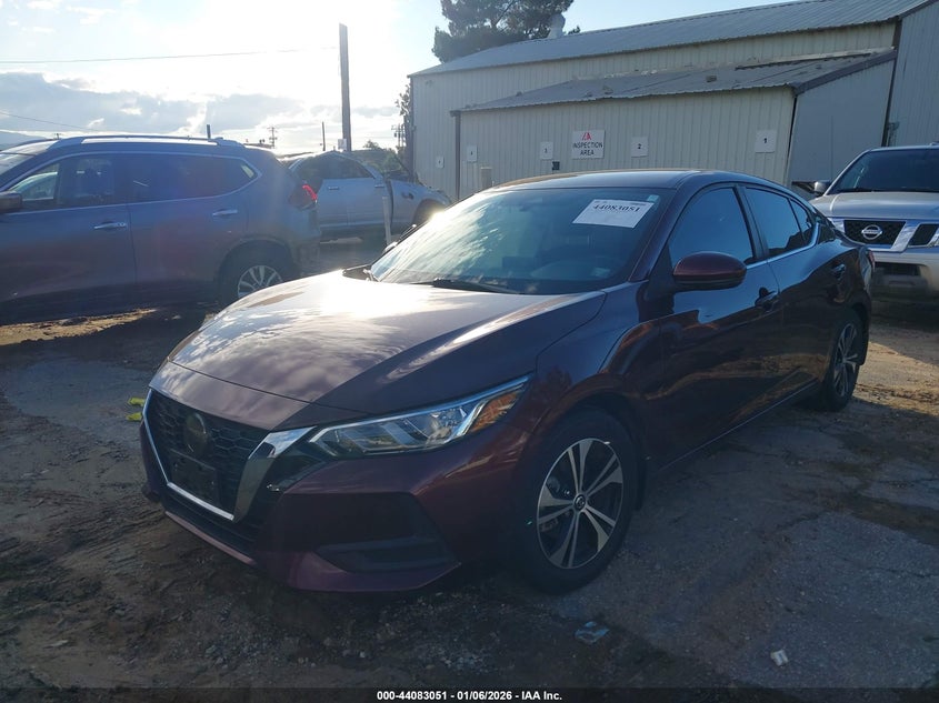 2020 Nissan Sentra Sv Xtronic Cvt