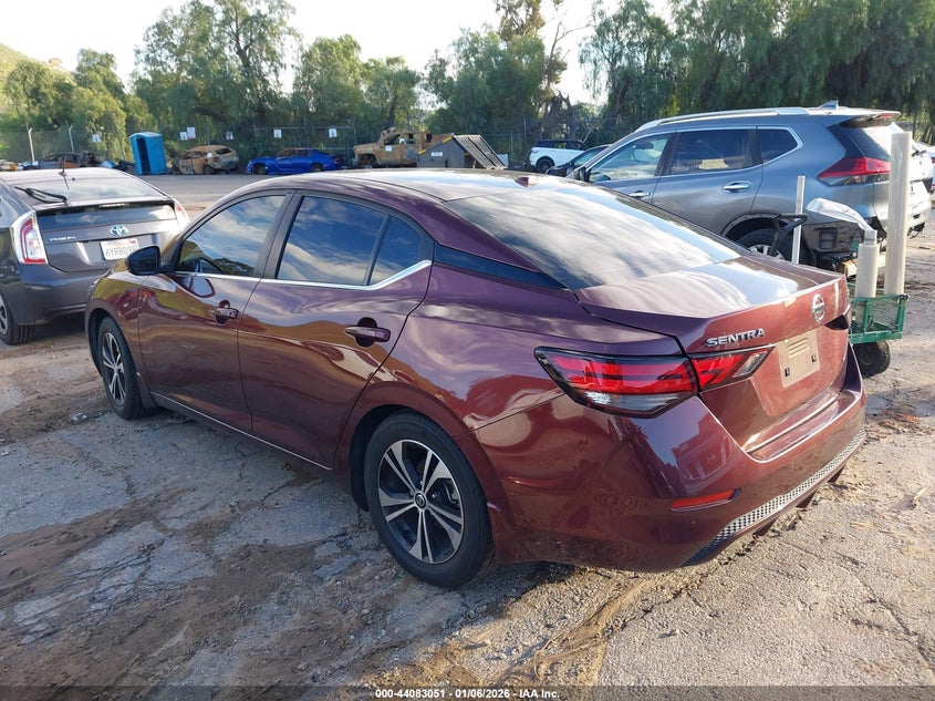 2020 Nissan Sentra Sv Xtronic Cvt
