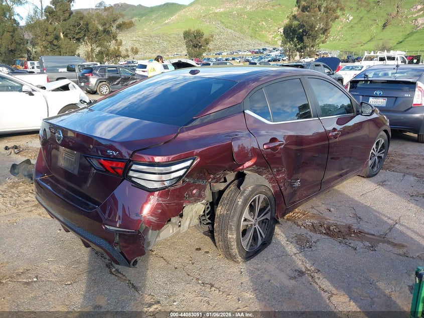 2020 Nissan Sentra Sv Xtronic Cvt