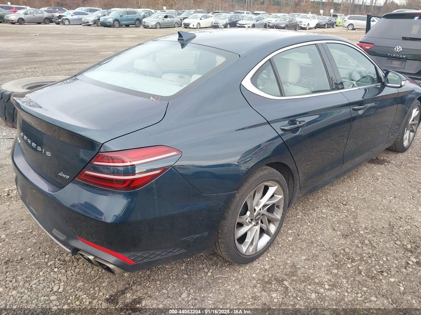 2022 Genesis G70 2.0T Awd