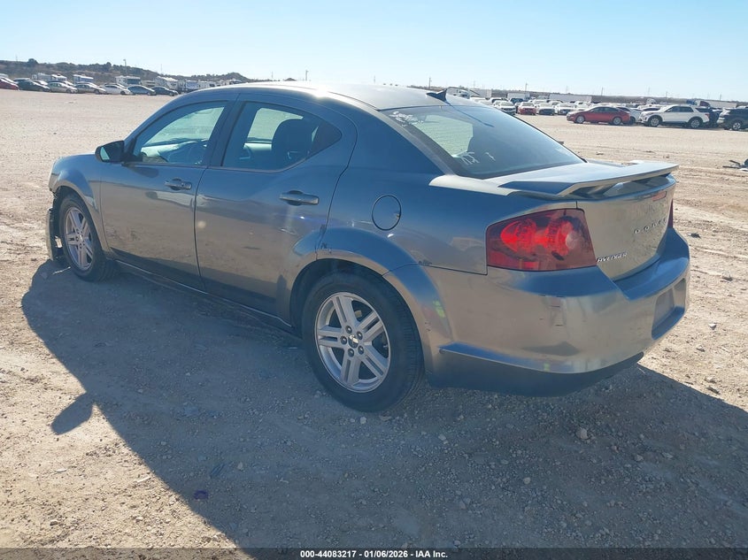 Vin: 1c3cdzag7dn616227, lot: 44579053, dodge avenger se v6 20133