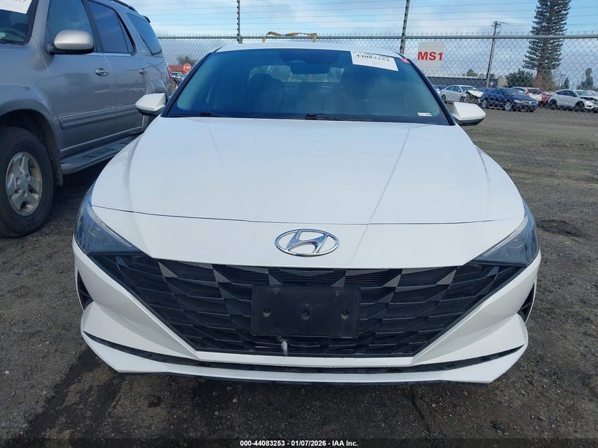 VIN 5NPLM4AG5MH030026 2021 HYUNDAI ELANTRA SEL