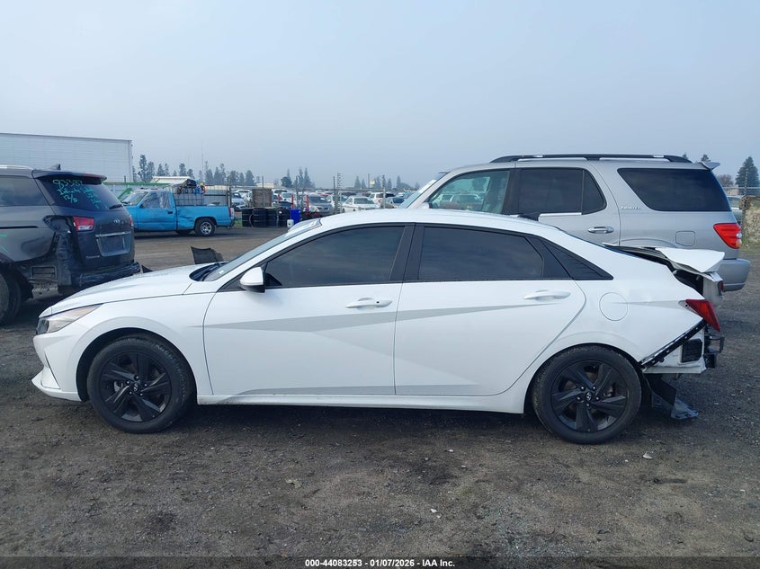 VIN 5NPLM4AG5MH030026 2021 HYUNDAI ELANTRA SEL