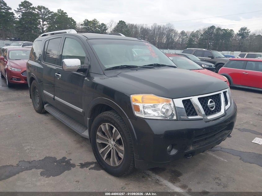 5N1BA0NF2FN610962 2015 Nissan Armada Platinum auction photo 1